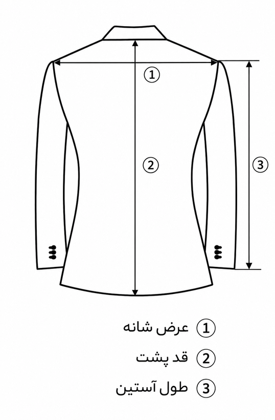 کت و شلوار مردانه تسلا دبل برست حرفه ای دوخت تمام صنعتی